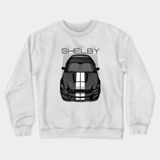 Shelby GT350 - Black & White Crewneck Sweatshirt